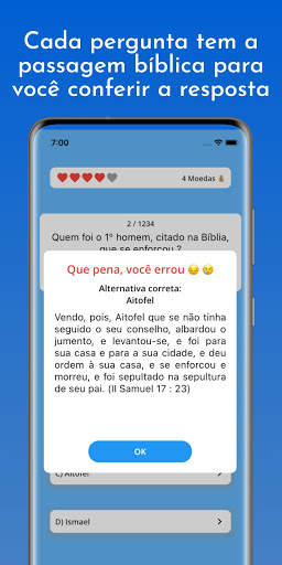 Perguntas e Respostas Bíblia screenshot 2