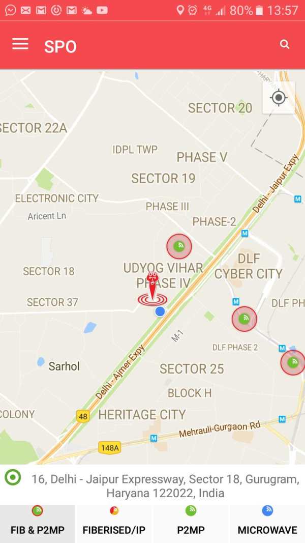 Airtel Feasibility Application screenshot 2