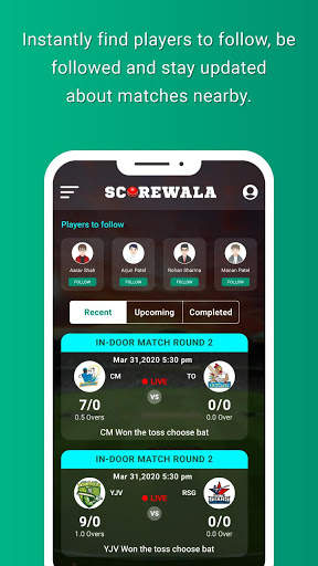 Scorewala - Cricket Match & Tournament Scoring App screenshot 2