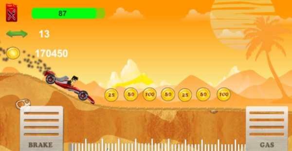 Hill Car - Mountain Racing screenshot 1