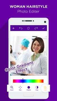 Woman Hairstyle Photo Editor screenshot 4