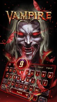 Vampir İblis Klavye Tema screenshot 1