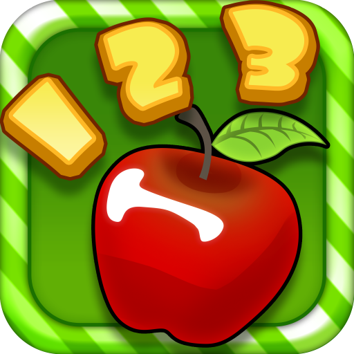 Count 123 numbers with Apples: Kids Learning App icon