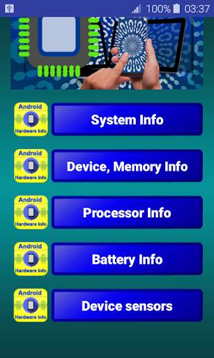 Mobile Hardware Info screenshot 1