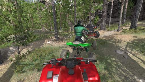 Bike Game Atv Quad Car Offroad screenshot 3