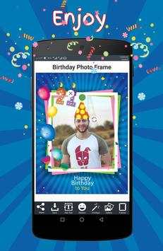 Happy Birthday Photo Frame screenshot 5