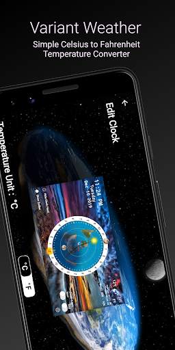 Flat Earth Clock (Free) screenshot 4