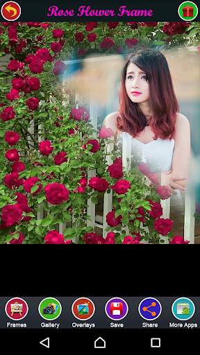 Rose Flower Frame screenshot 2