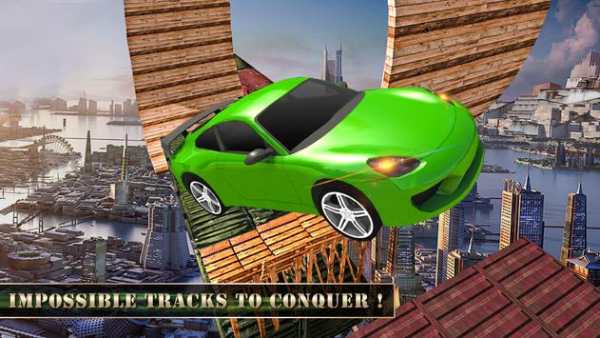 Extreme Impossible Car Stunt challenge screenshot 3
