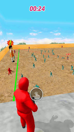 K-Sniper Squid Challenge 3D screenshot 1