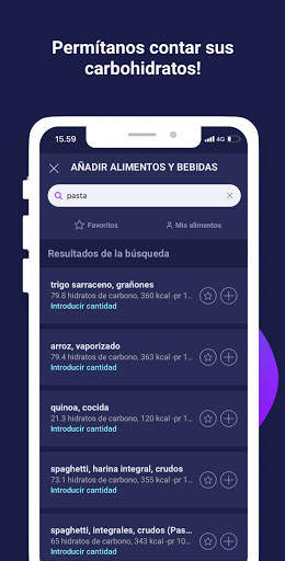 Hedia: aplicación personal de diabetes screenshot 4