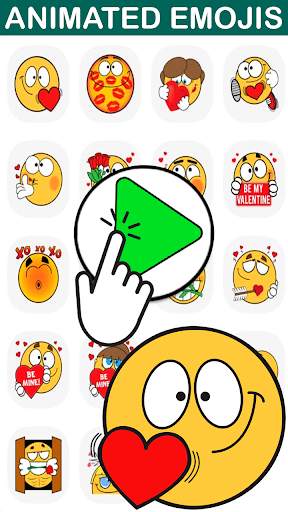 Animated Emojis Stickers For WhatsApp screenshot 3
