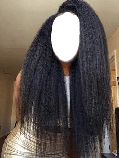 Straight Hair Style Photo Montage скриншот 3