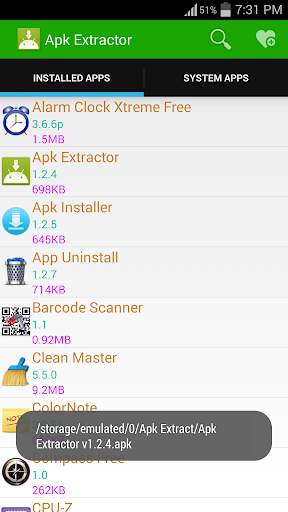 Apk Extractor screenshot 5