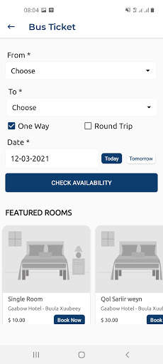 Safarani - Bus, Hotels, Car Rental & Post screenshot 3