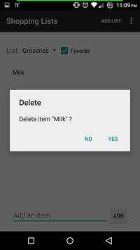 Shopping List screenshot 4