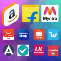 All Shopping Apps : All in 1 Online Shopping App logo