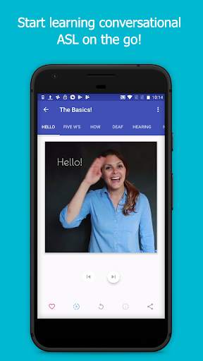 The ASL App screenshot 1