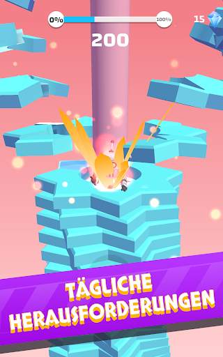 Helix Stack Jump: Zerschlagen screenshot 8