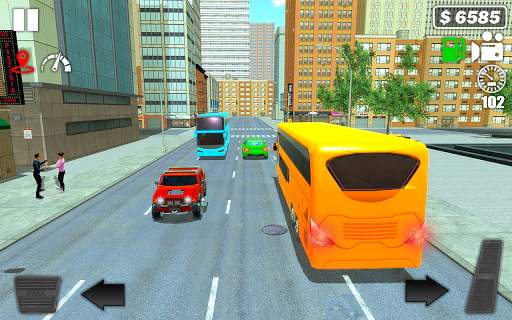 Modern Bus Simulator 2020 - New Bus Driving Games screenshot 11