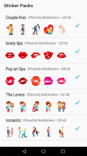 WAStickerApps Bisou screenshot 3