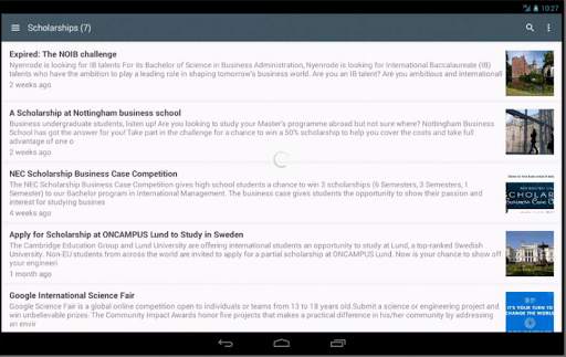 Competition & Scholarships App скриншот 6