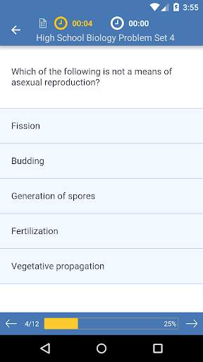 High School Biology Practice скриншот 3