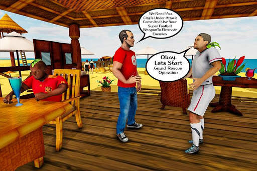Russian Soccer Player in Action screenshot 2