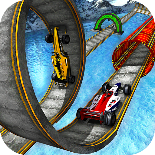 Courses impossibles de Formula Car Stunt Racing icon