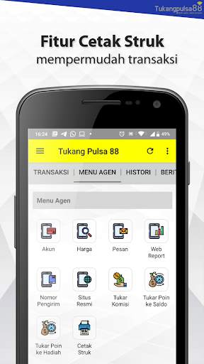 APLIKASI PULSA: Tukang Pulsa 88 screenshot 5