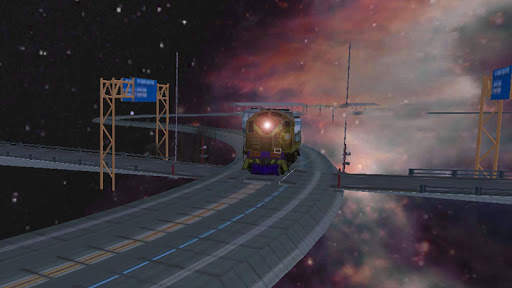 Space Train Drive 2017 screenshot 4