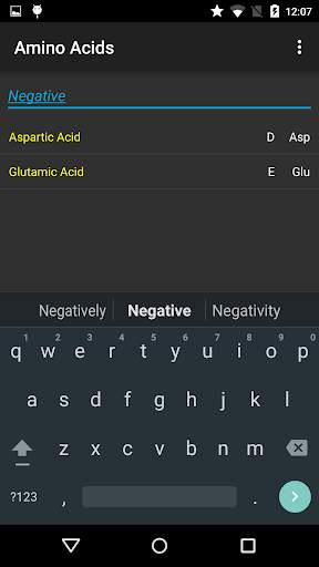 Amino Acids скриншот 3