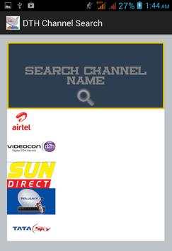 DTH TV Channel Search स्क्रीनशॉट 1