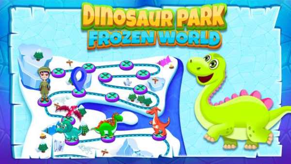 Dinosaur Park Frozen World screenshot 1