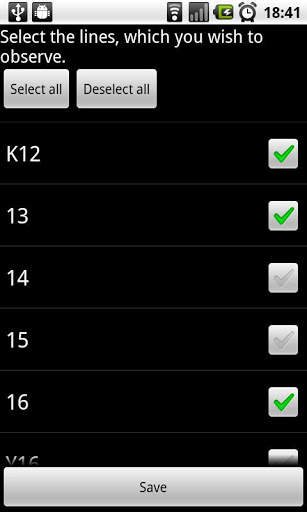Tampere Bus Radar screenshot 3