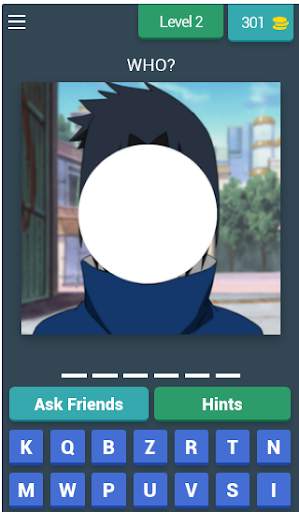 Ninja Anime: Guess the Characters Quiz Free Game screenshot 3