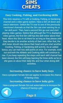 Cheats for Sims screenshot 7