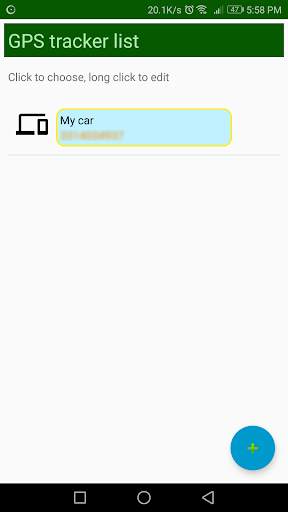 GPS Car Tracker Setting SMS screenshot 5