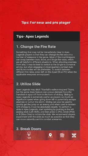 Tips- Apx Legends screenshot 4