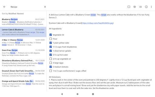 Simplenote screenshot 17