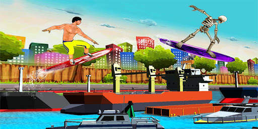 Flip Surfing Racing Flippy Run Diving Master Games screenshot 3