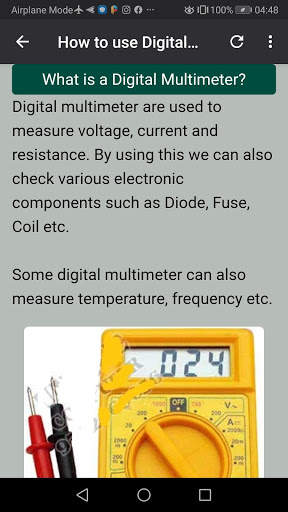 Digital Multimeter - Complete Guide скриншот 8