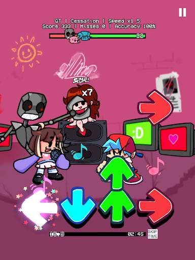QT FNF Friendship mod screenshot 8