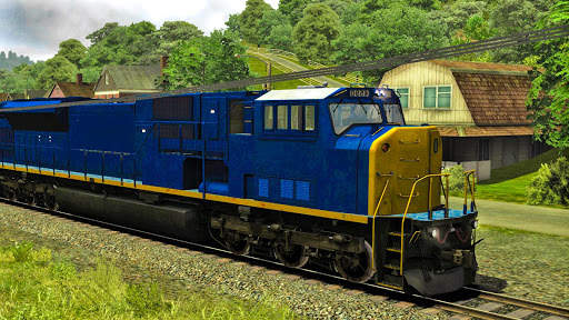 Cargo Train Transporter - Real Train Driving Games screenshot 1