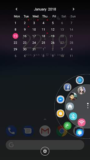Edge Launcher screenshot 1
