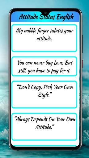 Attitude Status In English screenshot 2