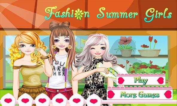 Summer Girls - Fashion Game screenshot 1