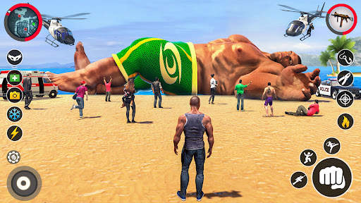 Grand Monster Rope hero Game screenshot 2