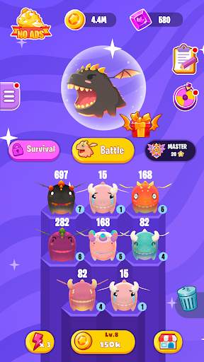 Cuộc Chiến Rồng io: Hợp Nhất Rồng & Phá Thành Phố screenshot 3