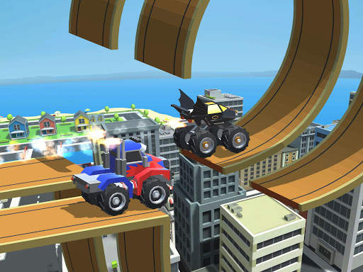 Stunt Racing Car - Sky Driving screenshot 1